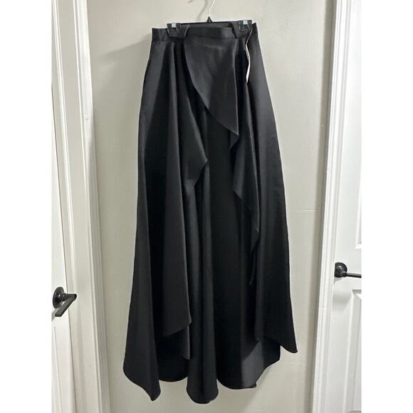 JAY GODFREY Orlando Jumpsuit In Black & Black & Silver Size 6 - Picture 8 of 11